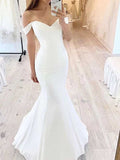 Robe de mariée bustier décolleté sirène en ligne, WD0517