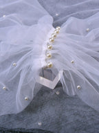 Elegante vestido de noiva com capa e xaile, acessórios para noiva, VG73 