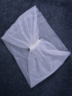 Elegante vestido de noiva com capa e xaile, acessórios para noiva, VG73 