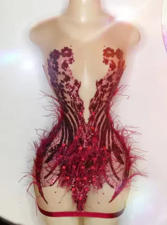 Sexy Schwarzes Homecoming-Kleid 23. Geburtstag Outfit Kleid Für Schwarze Mädchen Y2233