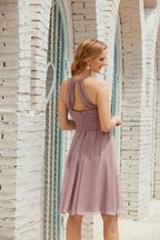 Ärmelloses Homecoming-Kleid Formell Cocktail Abschlussballkleid 28014