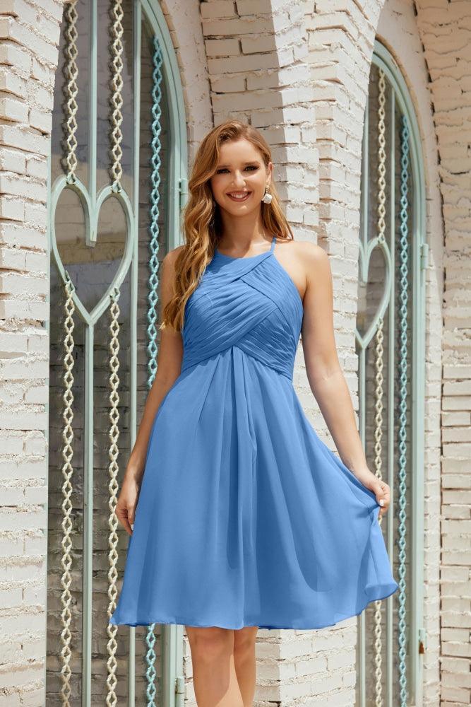 Vestidos sin Mangas para el Baile de Bienvenida, Traje Formal de Cóctel y Fiesta de Graduación 28014