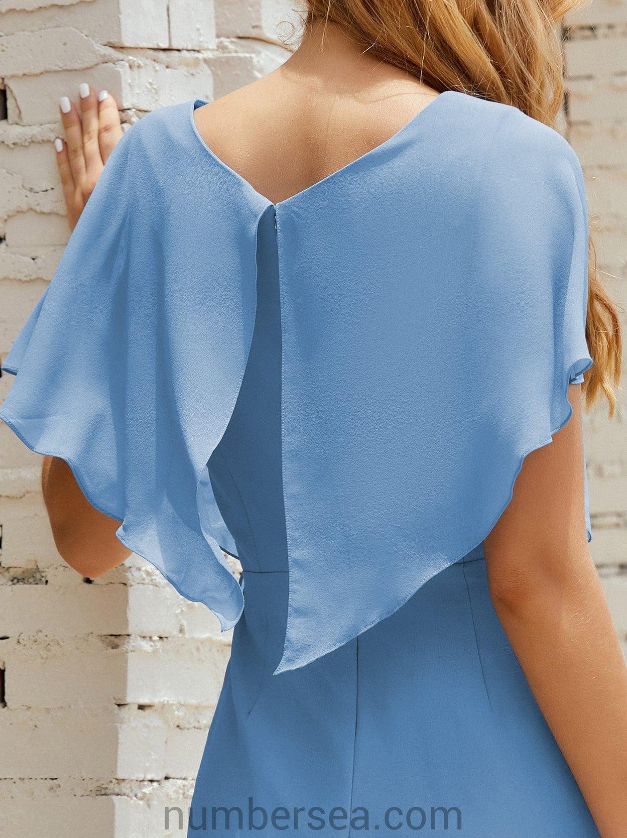 Vestidos de Baile de Regreso a Casa Sin Mangas Largo a la Rodilla Modelo 28021