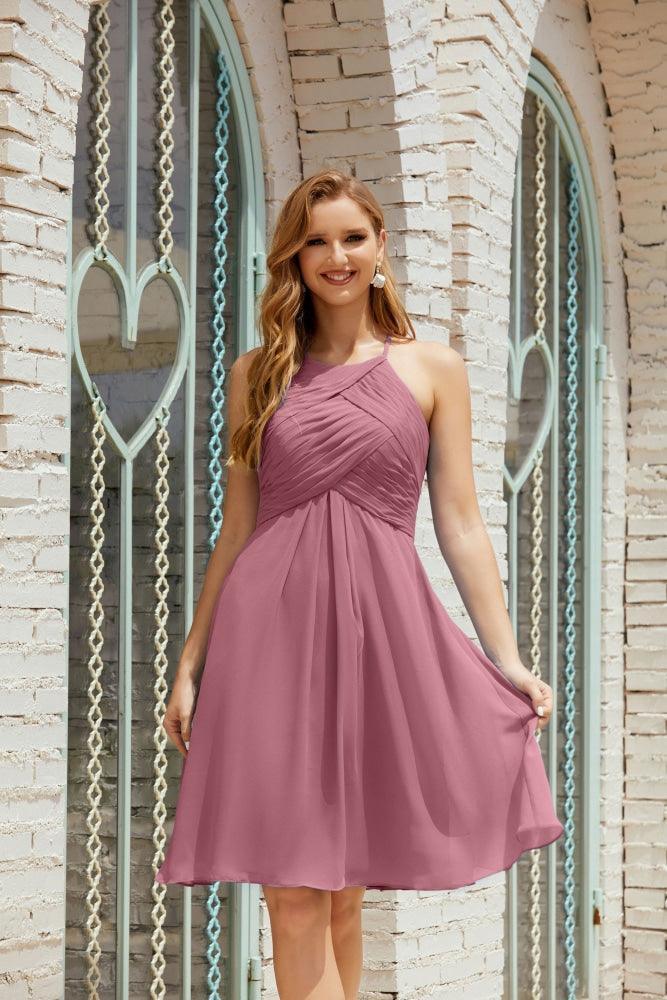 Vestidos sin Mangas para el Baile de Bienvenida, Traje Formal de Cóctel y Fiesta de Graduación 28014