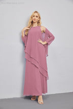 Mother of Bride Dresses with Open Front Lightweight Cardigan Formal Prom Gown  28081