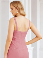 Vestidos de noiva para mãe da noiva Numbersea com aplicações de renda para convidados de casamento 28066 