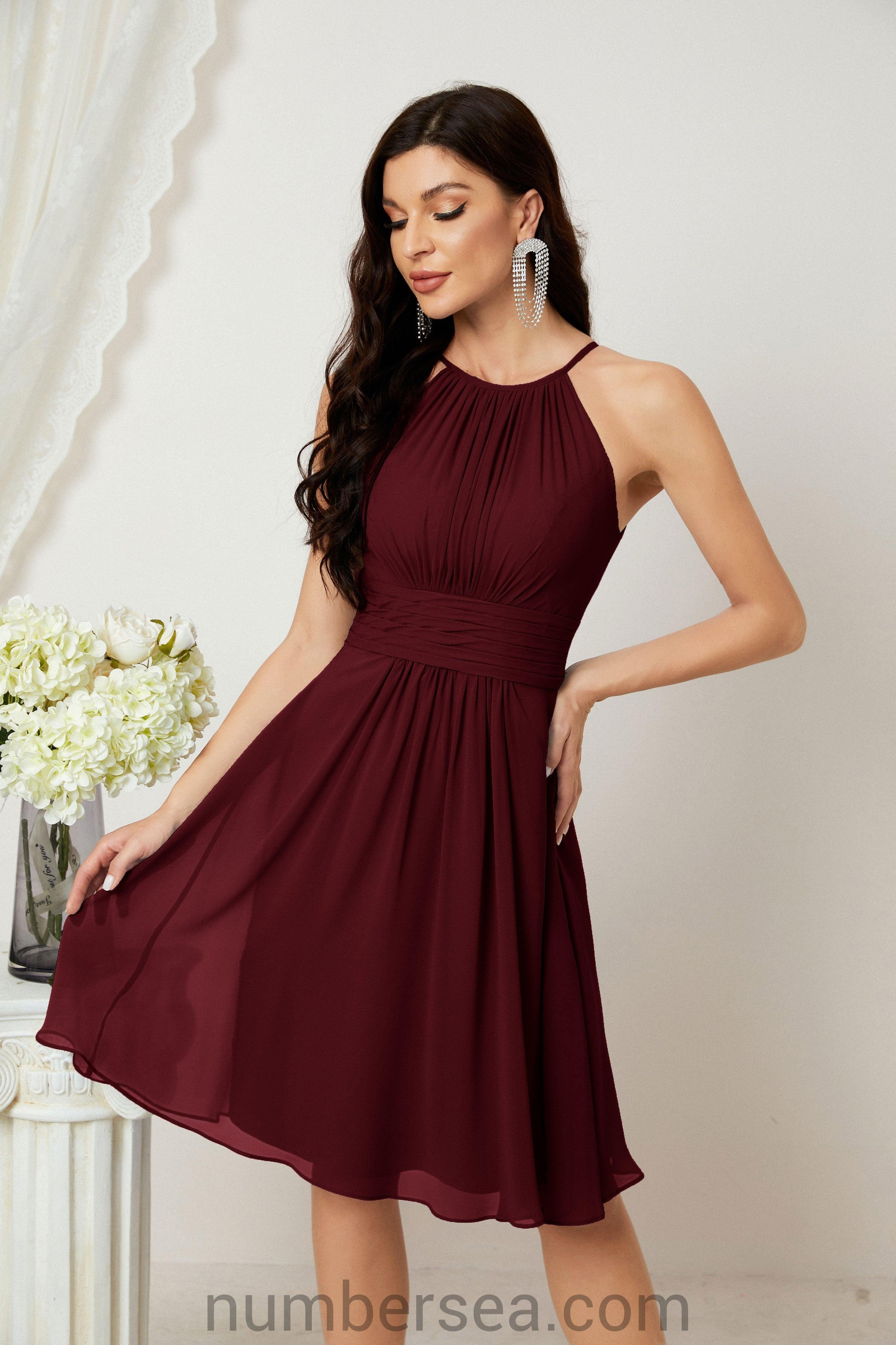 Träger-Heimkehr-Kleider Formelle Abendparty-Cocktailkleid 28011