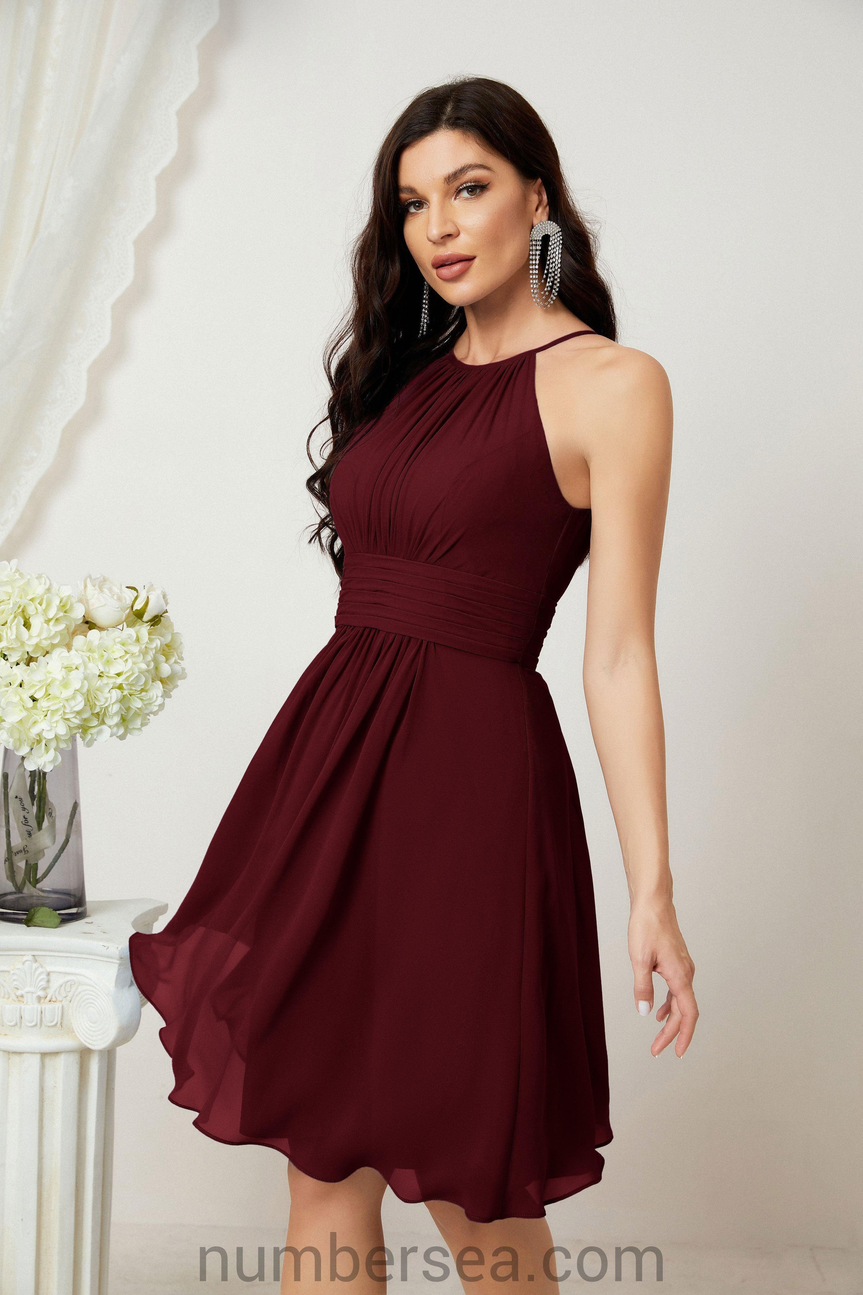 Träger-Heimkehr-Kleider Formelle Abendparty-Cocktailkleid 28011