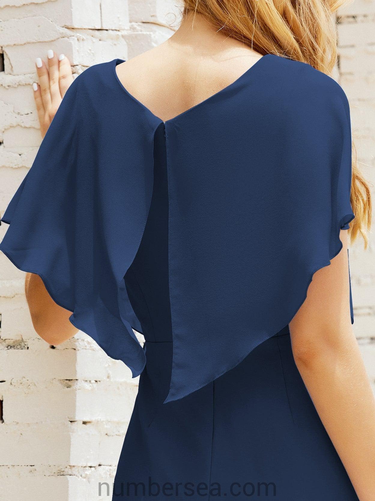 Vestidos de Baile de Regreso a Casa Sin Mangas Largo a la Rodilla Modelo 28021