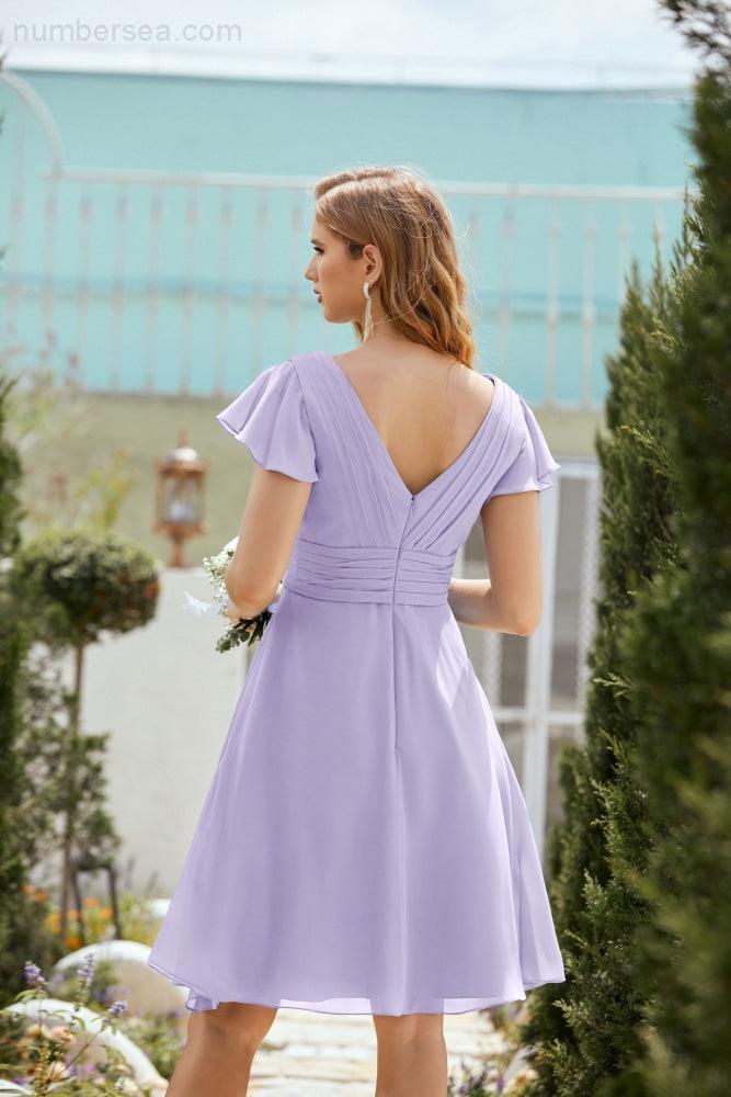 Knie langes Homecoming-Kleid Formell Cocktail Abschlussballkleid 28013