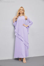 Mother of Bride Dresses with Open Front Lightweight Cardigan Formal Prom Gown  28081