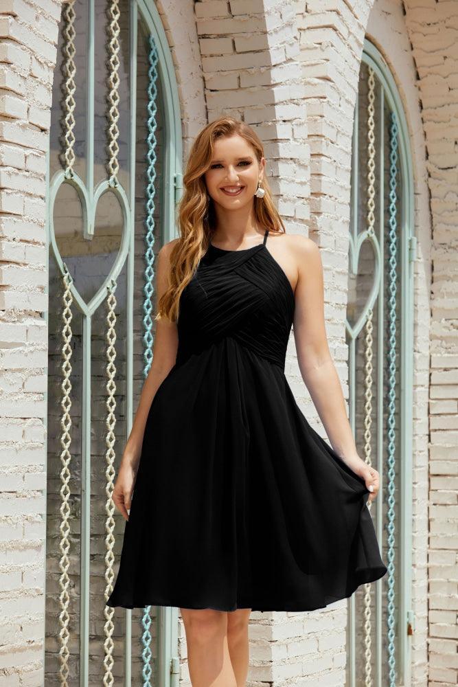 Vestidos sin Mangas para el Baile de Bienvenida, Traje Formal de Cóctel y Fiesta de Graduación 28014