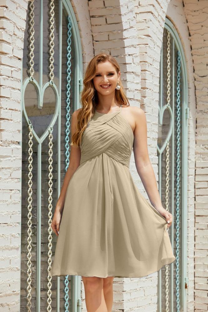 Vestidos sin Mangas para el Baile de Bienvenida, Traje Formal de Cóctel y Fiesta de Graduación 28014