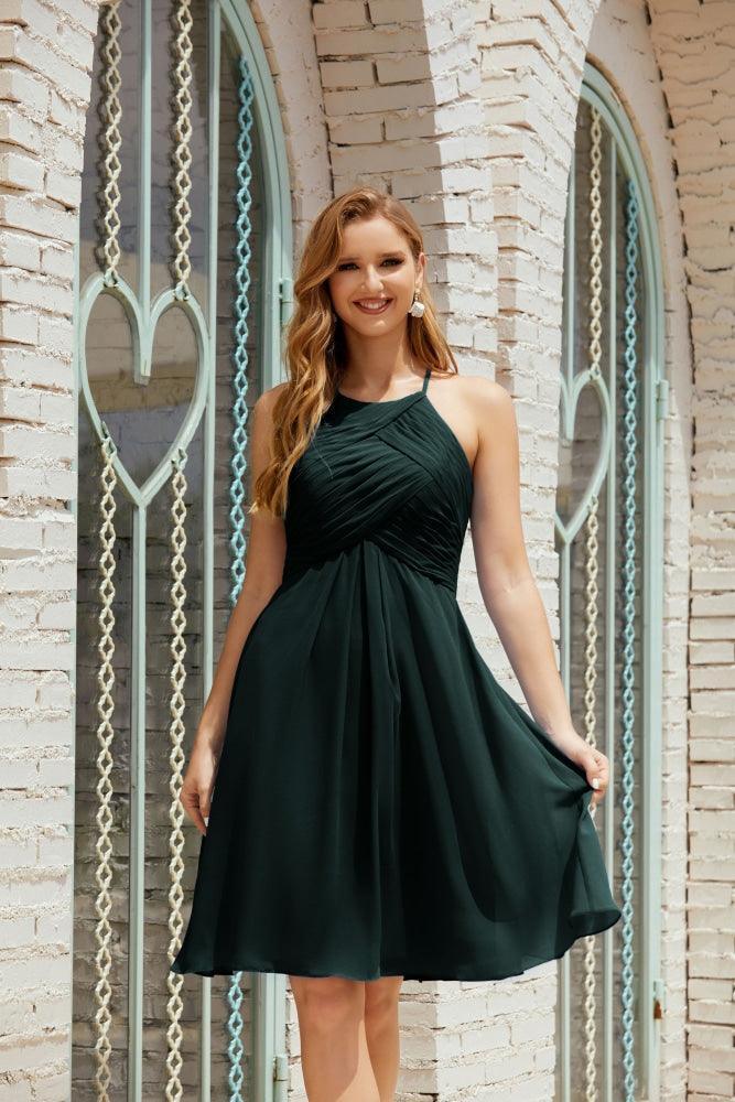 Vestidos sin Mangas para el Baile de Bienvenida, Traje Formal de Cóctel y Fiesta de Graduación 28014