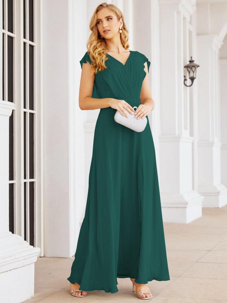 Vestidos de madrinha Numbersea, vestido de baile formal com costas abertas para mãe da noiva 28058
