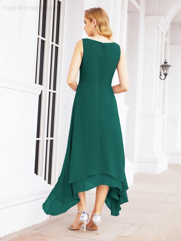 Numbersea Two-Piece A-line Mother of The Bride Dress Formal Party Gown Dress 28073