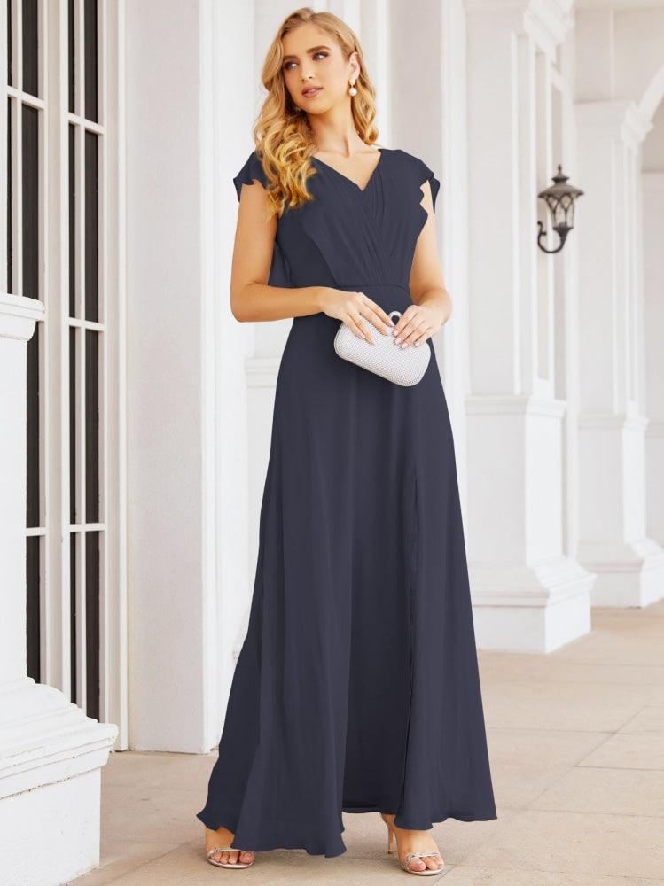 Vestidos de madrinha Numbersea, vestido de baile formal com costas abertas para mãe da noiva 28058
