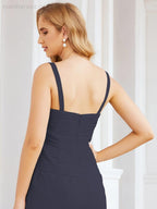 Vestidos de noiva para mãe da noiva Numbersea com aplicações de renda para convidados de casamento 28066 