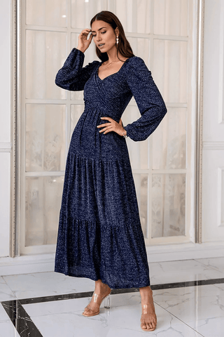 Kleid für die Brautmutter mit langen Ärmeln