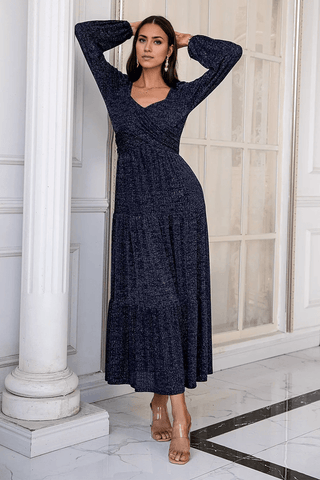 Kleid für die Brautmutter mit langen Ärmeln