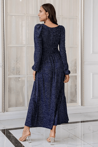 Kleid für die Brautmutter mit langen Ärmeln