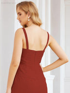 Vestidos de noiva para mãe da noiva Numbersea com aplicações de renda para convidados de casamento 28066 