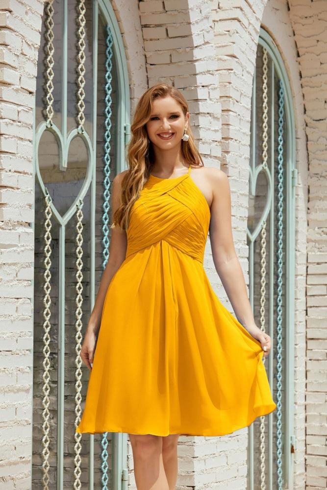 Vestidos sin Mangas para el Baile de Bienvenida, Traje Formal de Cóctel y Fiesta de Graduación 28014