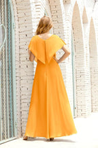 Numbersea  Mother of The Bride Dresses Plus Size V-Neck Floor Length Formal Prom Dress for Wedding Guest 28020