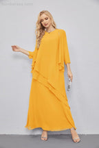 Mother of Bride Dresses with Open Front Lightweight Cardigan Formal Prom Gown  28081