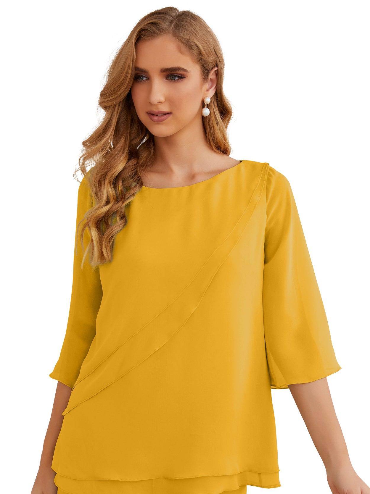 Vestido elegante de 2 peças para mãe da noiva Numbersea, tamanho grande, com folhos, camadas, roupão prateado 28064 