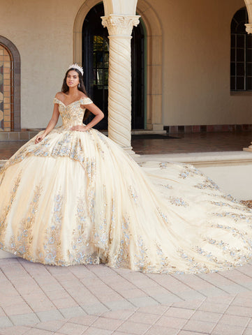 2-teiliges High Low Quinceanera-Kleid von House of Wu 26058