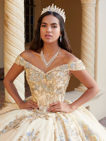 2-teiliges High Low Quinceanera-Kleid von House of Wu 26058
