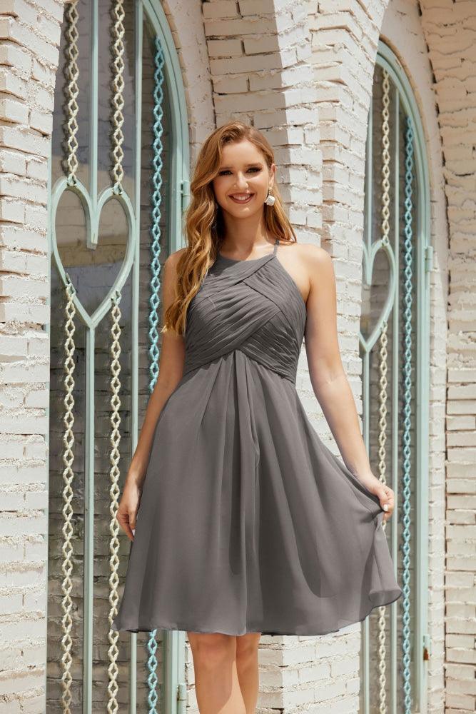 Vestidos sin Mangas para el Baile de Bienvenida, Traje Formal de Cóctel y Fiesta de Graduación 28014