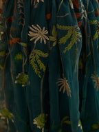 Tulle A-Line Full-Length Garden Boho Flower Girl Dress