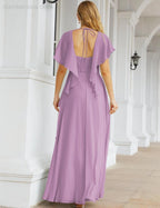 Numbersea Bridesmaid Dresses Backless Formal Prom Gowns for Evening Party Mother of The Bride Dress 28040