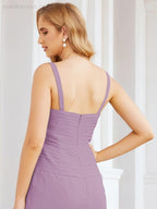 Vestidos de noiva para mãe da noiva Numbersea com aplicações de renda para convidados de casamento 28066 