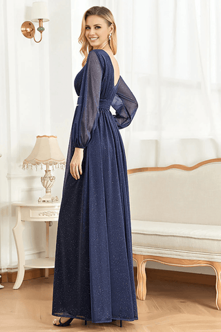 Kleid für die Brautmutter, elegant, lange Ärmel
