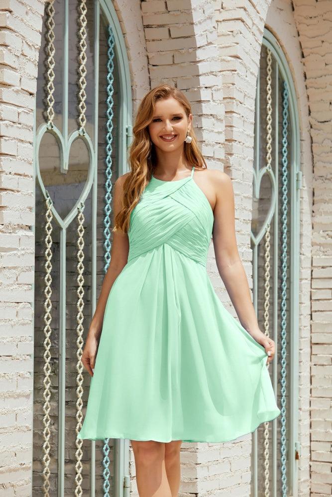 Vestidos sin Mangas para el Baile de Bienvenida, Traje Formal de Cóctel y Fiesta de Graduación 28014