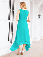 Numbersea Two-Piece A-line Mother of The Bride Dress Formal Party Gown Dress 28073