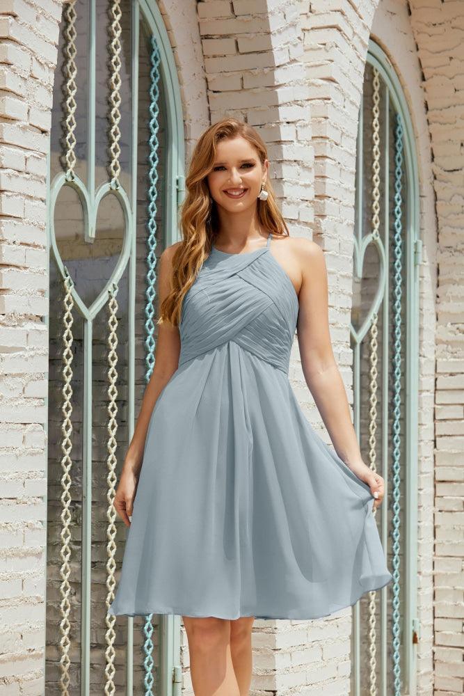Vestidos sin Mangas para el Baile de Bienvenida, Traje Formal de Cóctel y Fiesta de Graduación 28014