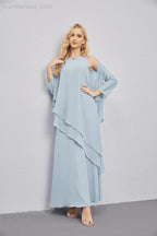 Mother of Bride Dresses with Open Front Lightweight Cardigan Formal Prom Gown  28081
