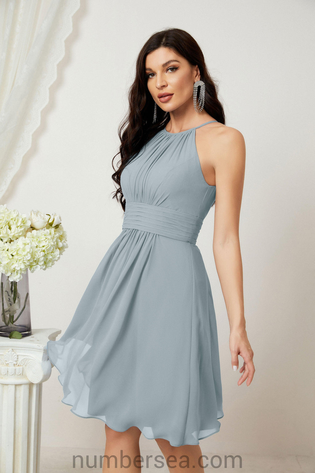 Träger-Heimkehr-Kleider Formelle Abendparty-Cocktailkleid 28011
