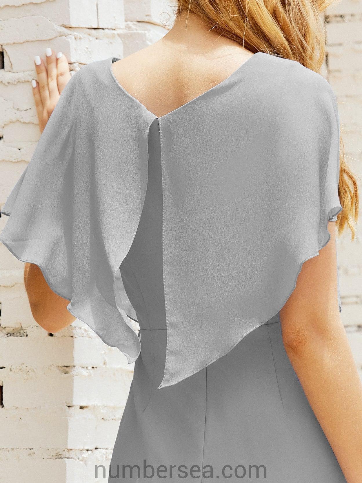 Vestidos de Baile de Regreso a Casa Sin Mangas Largo a la Rodilla Modelo 28021