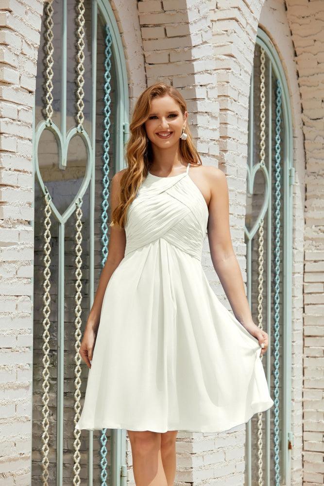 Vestidos sin Mangas para el Baile de Bienvenida, Traje Formal de Cóctel y Fiesta de Graduación 28014