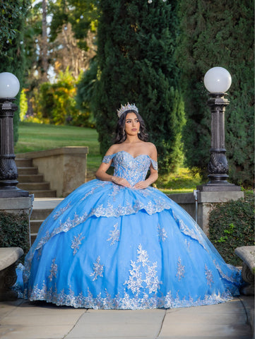 Ballkleid mit Applikation und Herzausschnitt von LizLuo Quince 26090