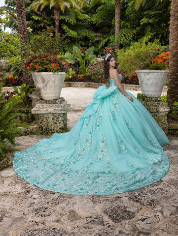 Ballkleid mit Applikation und Herzausschnitt von LizLuo Quince 26100