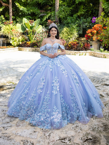 Ballkleid mit Applikation und Herzausschnitt von LizLuo Quince 26100