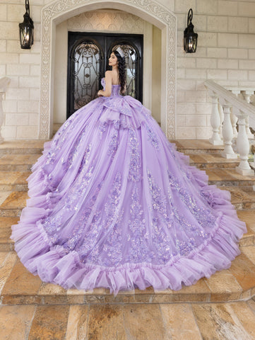 Vestido de baile sem alças Capelet by LizLuo Quince 26101