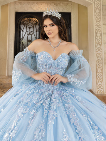 Vestido de baile sem alças Capelet by LizLuo Quince 26101