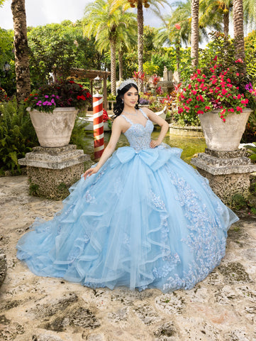 Ärmelloses Ballkleid mit Rüschen von LizLuo Quince 26112